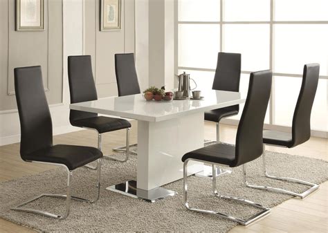 Coaster Contemporary Rectangular Dining Table Set by Dining Rooms ...