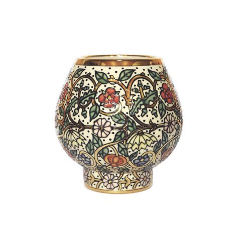 Decorative Ceramic Vase 'Elizabethan Textile' by Dennis Chinaworks