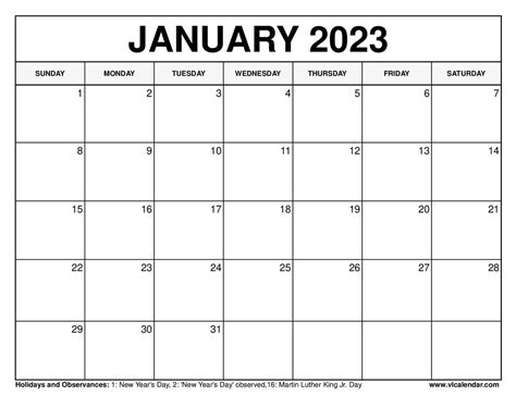 january 2023 calendar free printable calendar - january 2023 calendar free printable calendar ...