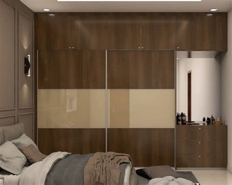 Spacious Sliding Door Wardrobe Design | Livspace