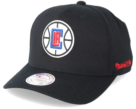 La Clippers Cap / Bait X Nba X Mitchell And Ness Los Angeles Clippers Sta3 Wool Snapback Cap Red ...