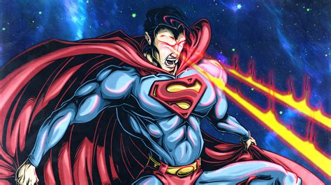 Superman Laser Eye, HD Superheroes, 4k Wallpapers, Images, Backgrounds, Photos and Pictures