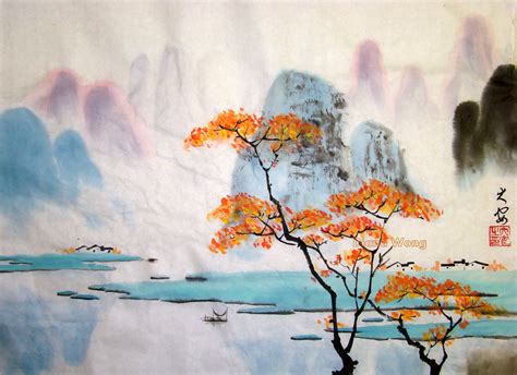 Chinese Brush Painting- Diana Wong: Landscape