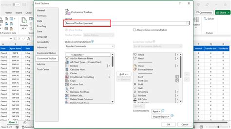 Personal Tool Bar (PTB) in Excel Ribbon Display Options - PK: An Excel Expert