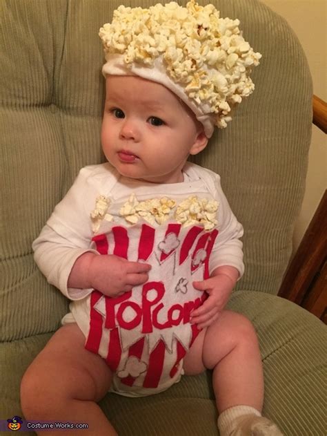 DIY Popcorn Baby Costume - Photo 3/3