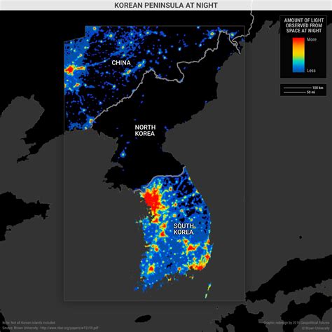 North Korea at Night - Geopolitical Futures