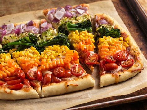 Rainbow Pizza | Mann's Fresh Vegetables