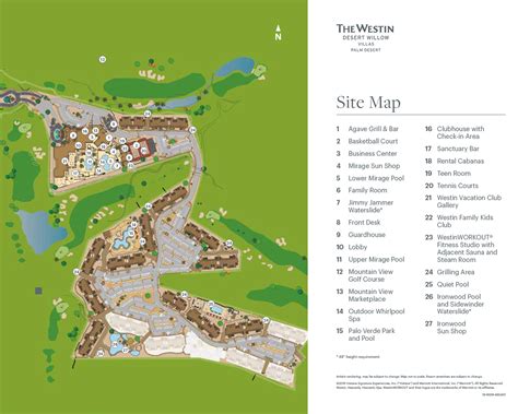 The Westin Desert Willow Villas, Palm Desert | Maps