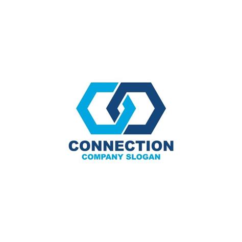 Connected Logo Vector PNG Images, Connection Logo, Abstract, Background, Brand PNG Image For ...