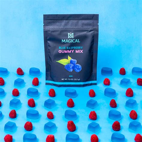 Blue Raspberry Gummy Mix – Magical Brands