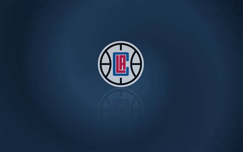 Download Los Angeles Clippers Mirrored Art Wallpaper | Wallpapers.com