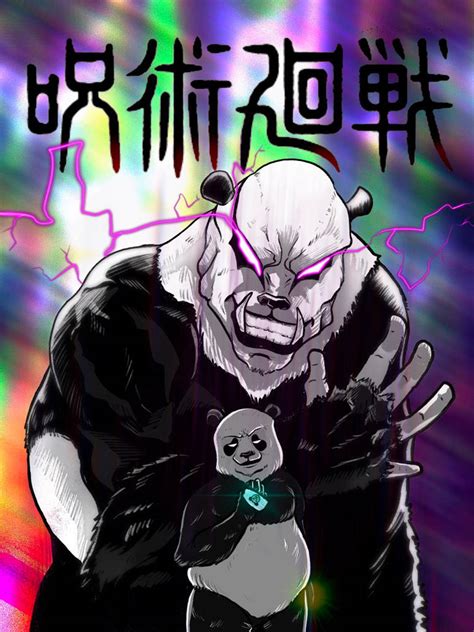 Panda FanArt Jujutsu kaisen by M4raino on DeviantArt