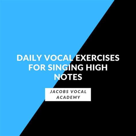 Stream Daily Vocal Exercises For Singing High Notes by Jacobs Vocal ...