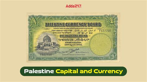 Palestine Capital and Currency