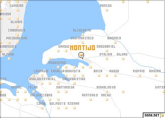 Montijo (Portugal) map - nona.net