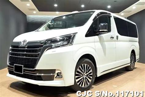 2023 Toyota GranAce White for sale | Stock No. 117101 | Japanese Used Cars Exporter