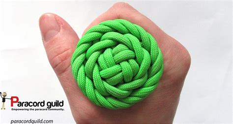 Sennit rose knot - Paracord guild