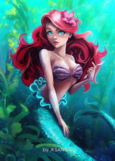 ArtStation - Ariel (The Little Mermaid) Fanart