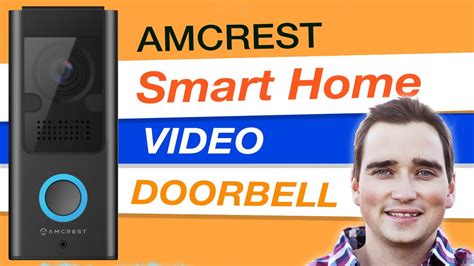 Amcrest Smart Home Video Doorbell Review Install - YouTube