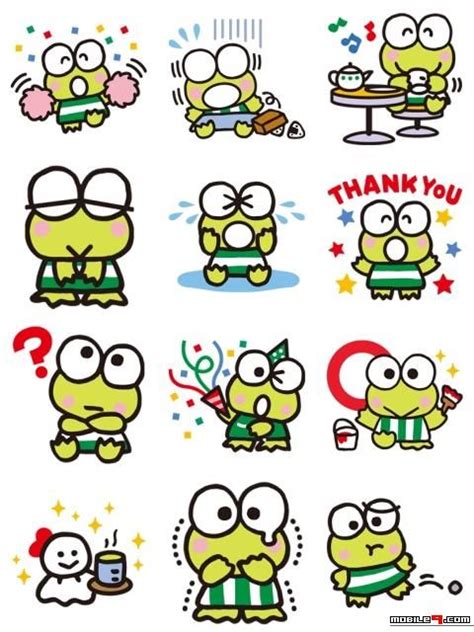 KEROKEROKEROPPI | Keroppi wallpaper, Happy planner printable stickers, Apple stickers