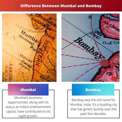 Mumbai vs Bombay: Difference and Comparison