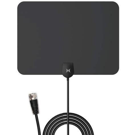 XTREME Digital HDTV Antenna 60 Mile Long Range with 16 ft. Coax Cable ...