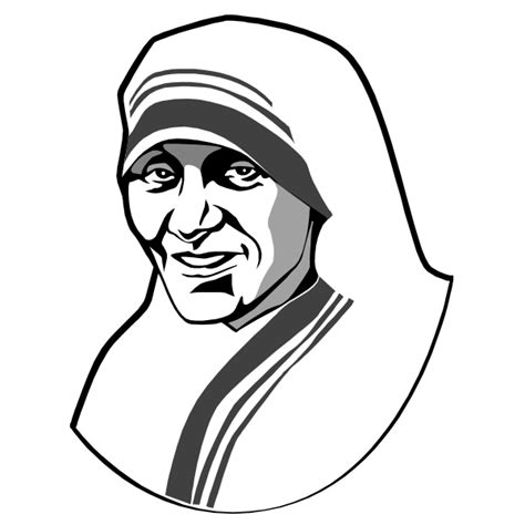 Mother Teresa | Free SVG