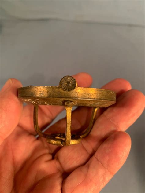 Vintage Brass 2&1/4 inch fitter lamp shade holder, just over 3/8" base hole | eBay