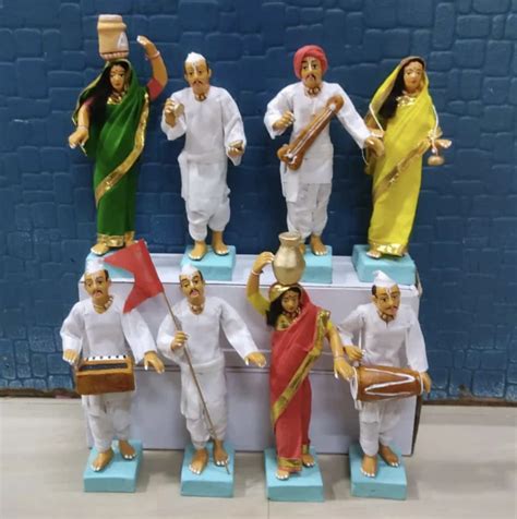 Polyresin Varkari Statue, For Decoration at Rs 2500/set in Pune | ID: 2851766932791