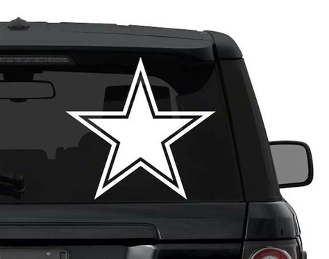 Dallas Cowboys Decal Sticker for Car Truck Laptop by InfernoDecals