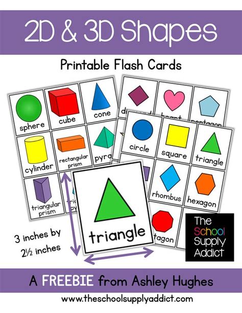 10 Free Printable Math Centers | NoodleNook.Net | Printable flash cards, Shapes kindergarten ...