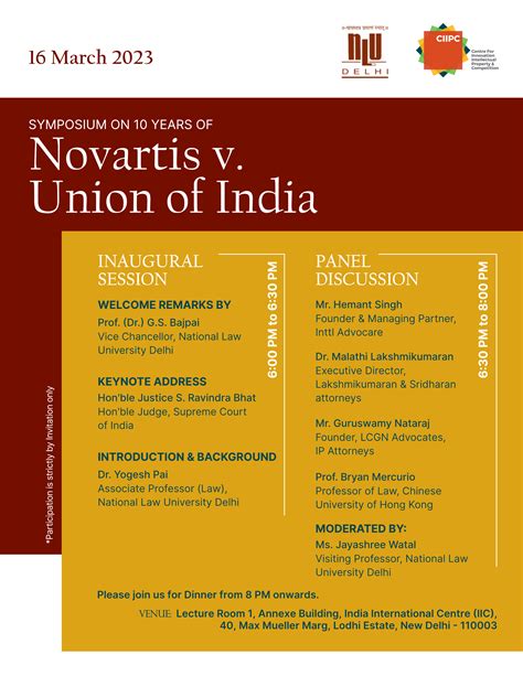 10 Years of Novartis vs. Union of India | Centre for Innovation ...