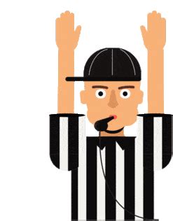 Touchdown Referee Sticker – Touchdown Referee Sports – Откриване и споделяне на GIF файлове