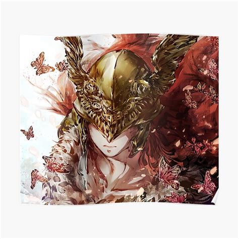 Elden Ring Posters - Elden Ring Malenia With Butterflies Poster RB0706 ...