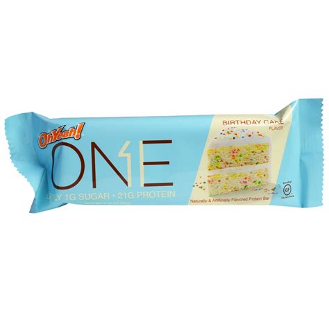 oh yeah ONE protein bar (birthday cake flavour) reviews in Dietary Supplements, Nutrition ...