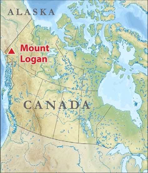 Mount Logan Map