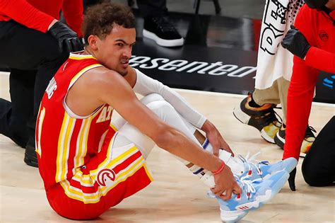 Trae Young injury: 'Freaky bad accident' could derail Hawks