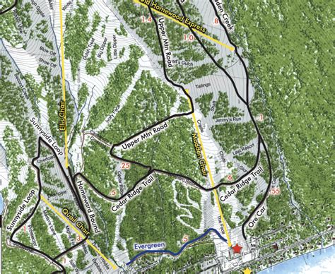 Trail Maps | Homewood Mountain Resort | Skihomewood.com