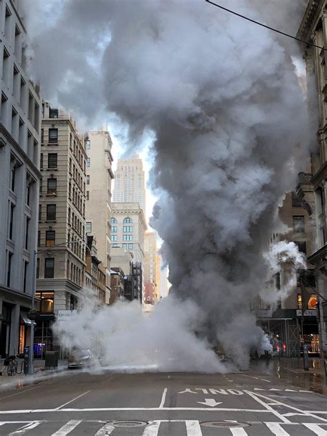 Today’s steam pipe explosion in NYC triggers me pretty badly (Photo courtesy of Daniel Lizio ...