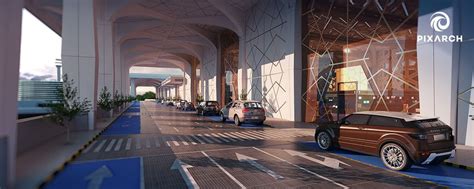 King Fahd International Airport by Pixarch 3D Architectural ...