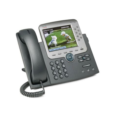 Cisco CP-7975G Unified IP Phone 7975 Gigabit Ethernet, Color Display, VoIP Phone, PoE