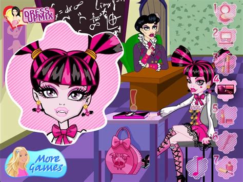 Monster High Fun Makeover Game - Games For Girls Box