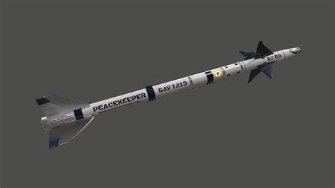 Sidewinder Missile Model - TurboSquid 1407825