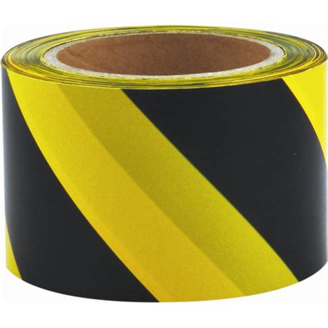 Whites On-Site 50m Black / Yellow Caution Tape I/N 1090291 | Bunnings Warehouse