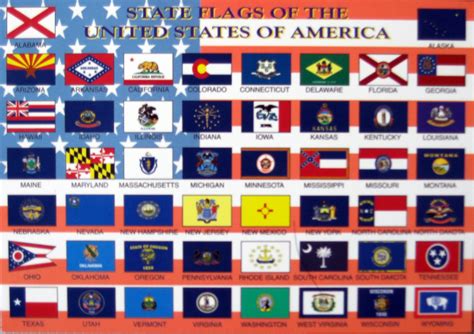 Postcards of Nations: USA flag