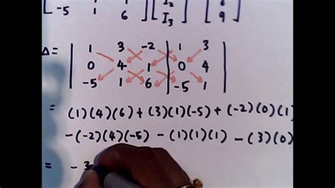 Pengiraan Matriks 3x3 (Solving matrix 3x3) - YouTube