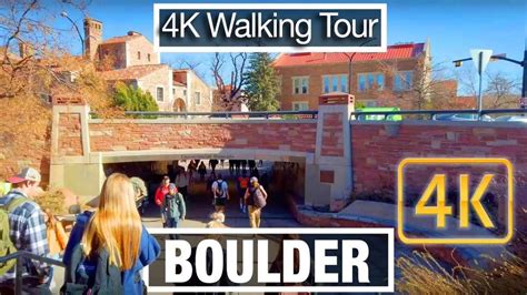 University of Colorado Boulder Campus Walking Tour - City Walks Virtual ...