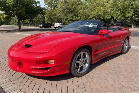 10k-Mile 2002 Pontiac Firebird Trans Am SLP Firehawk Convertible for sale on BaT Auctions - sold ...