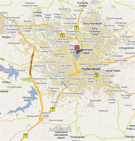 Hyderabad Maps - Frequently Searched Maps of Hyderabad - Hyderabad ...