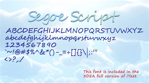 Segoe script font - lasopaup